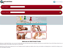 Tablet Screenshot of adultretailfinder.com.au